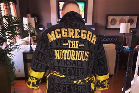 conor mcgregor versace robe price|CONOR McGREGOR SHOWS OFF CUSTOM MADE VERSACE .